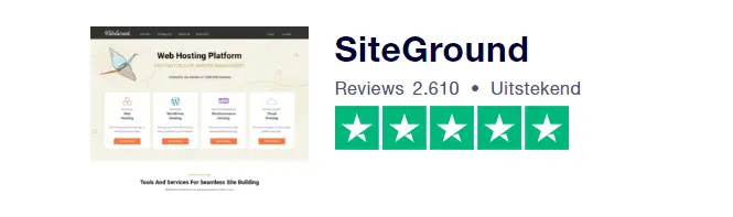 trustpilot score web hosting a