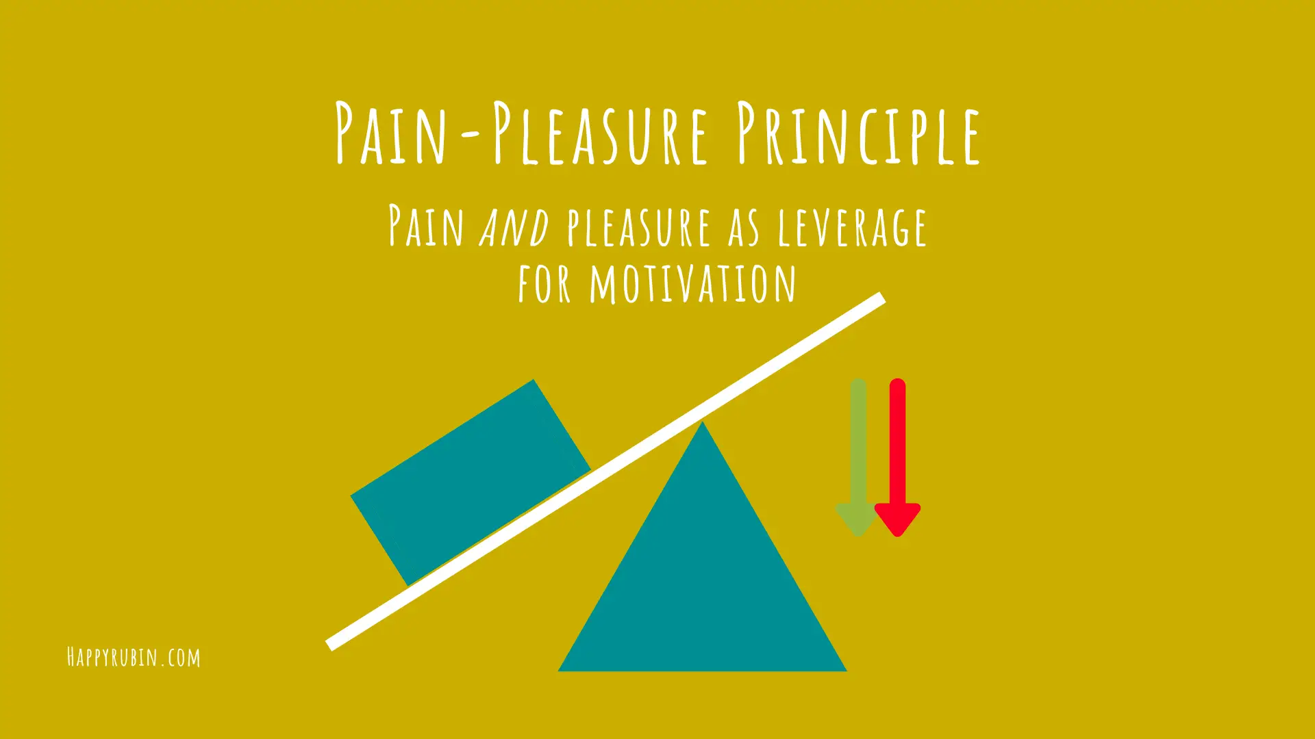 pain and pleasure principle
