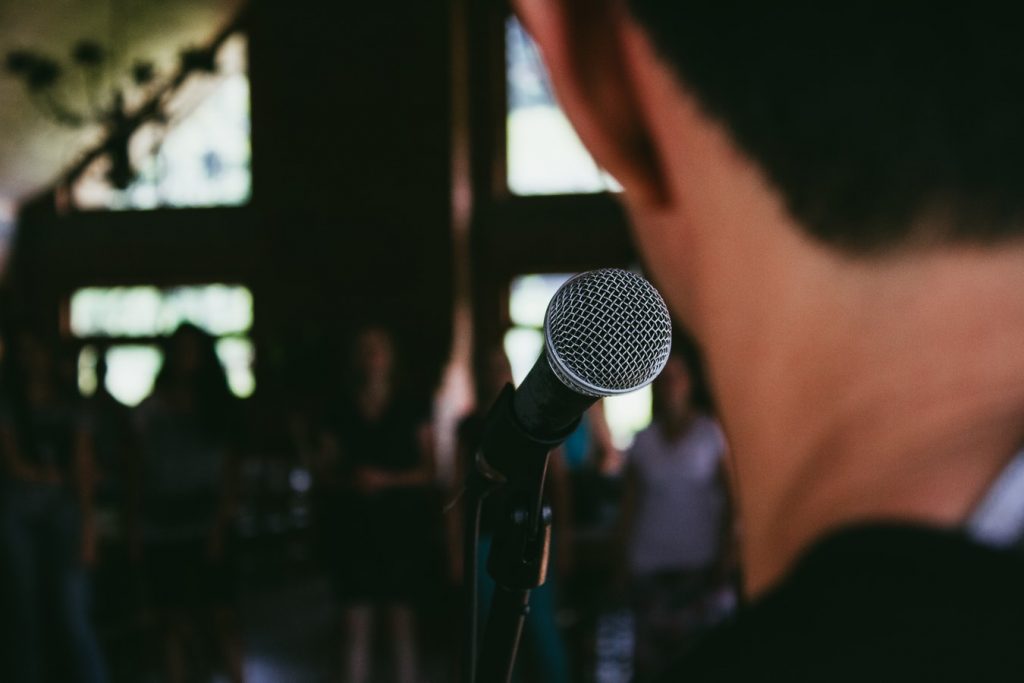 get rid of your fear of public speaking